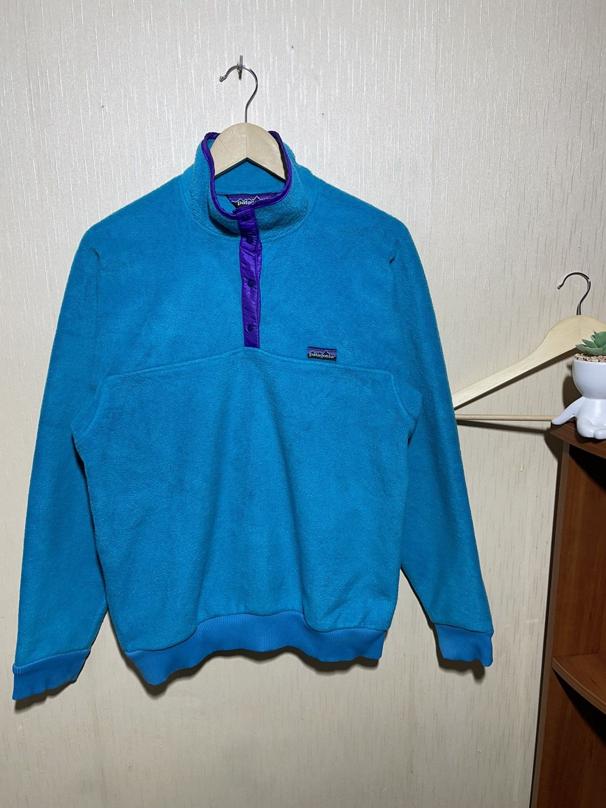 Patagonia × Vintage Patagonia synchilla vintage streetwear fleece sweatshirt 90s Size US M / EU 48-50 / 2 - 2 Thumbnail