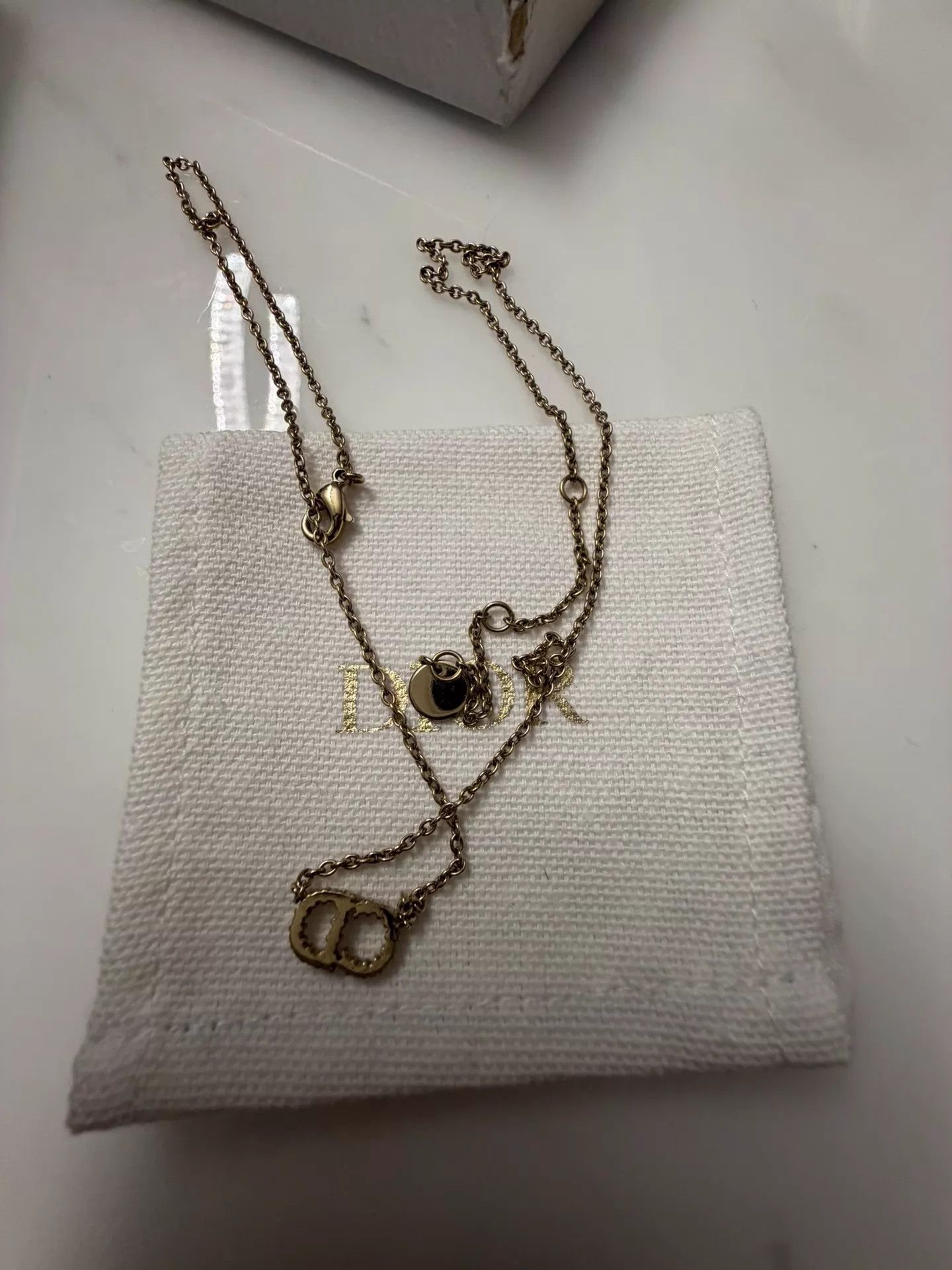 Dior Dior CD Necklace Excellent Condition Size ONE SIZE - 4 Thumbnail