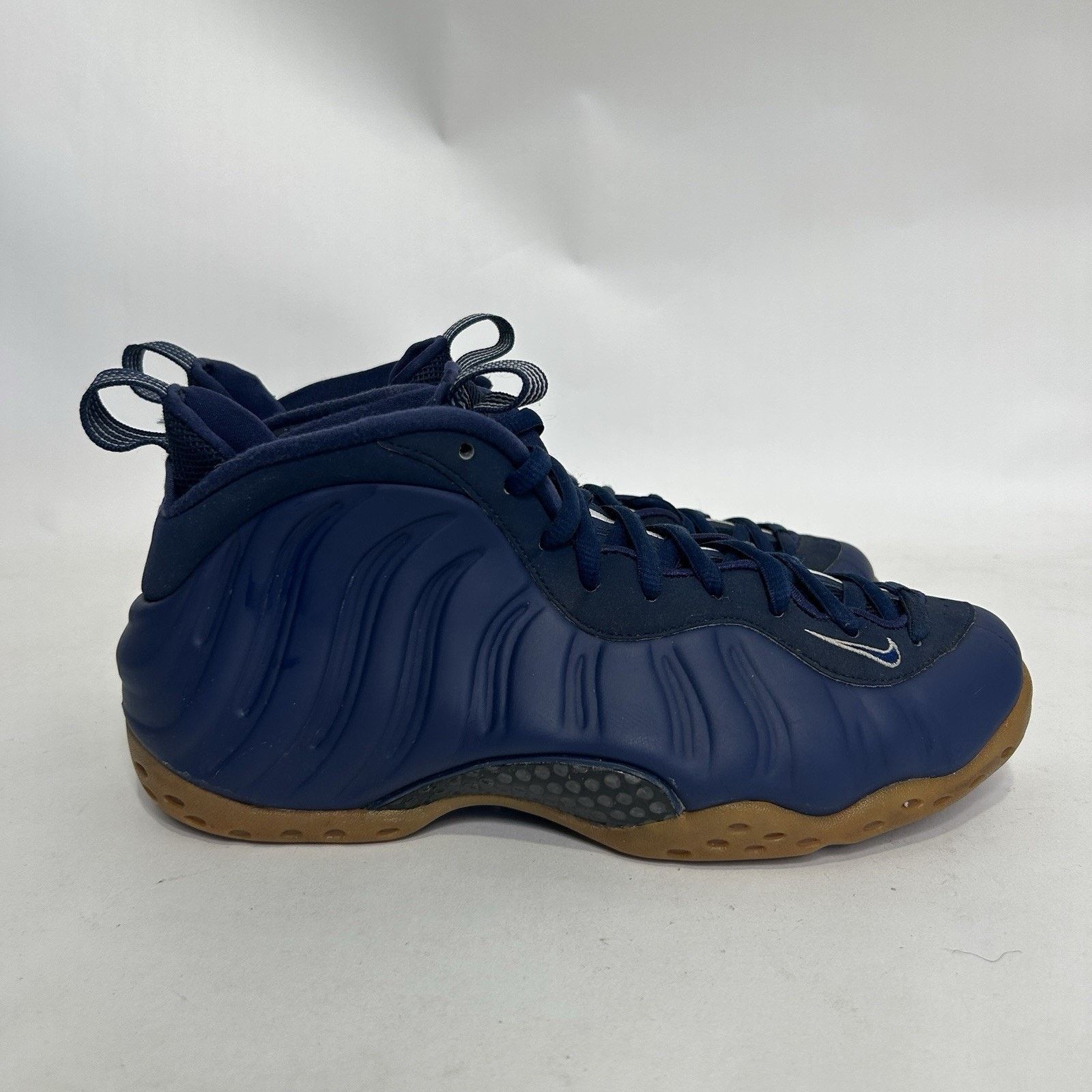 Nike Nike Air Foamposite One “Navy Gum Midnight Navy” 314996-405 Size US 9.5 / EU 42-43 - 4 Thumbnail
