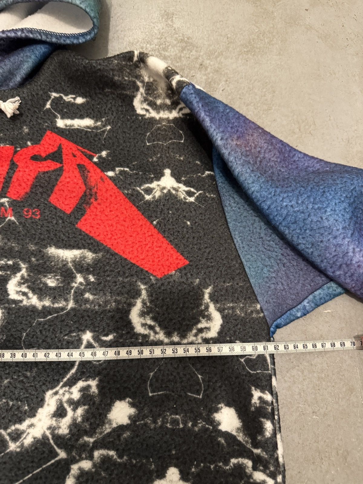 Metallica *RARE* POLAR FLEECE HOODIE METALLICA USA FLAG 1993 90s ROAM Size US XL / EU 56 / 4 - 9 Thumbnail