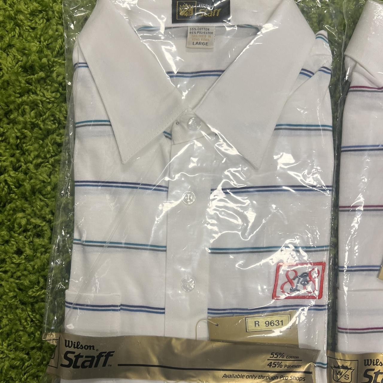 Vintage × Wilson Wilson Staff Polo Golf Shirts Set of 3 Size US L / EU 52-54 / 3 - 2 Thumbnail