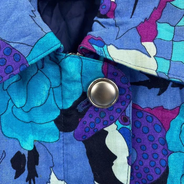 Vintage Vtg 90’ SEAHORSES ART PAINTING Jacket Windbreaker Size M / US 6-8 / IT 42-44 - 6 Thumbnail