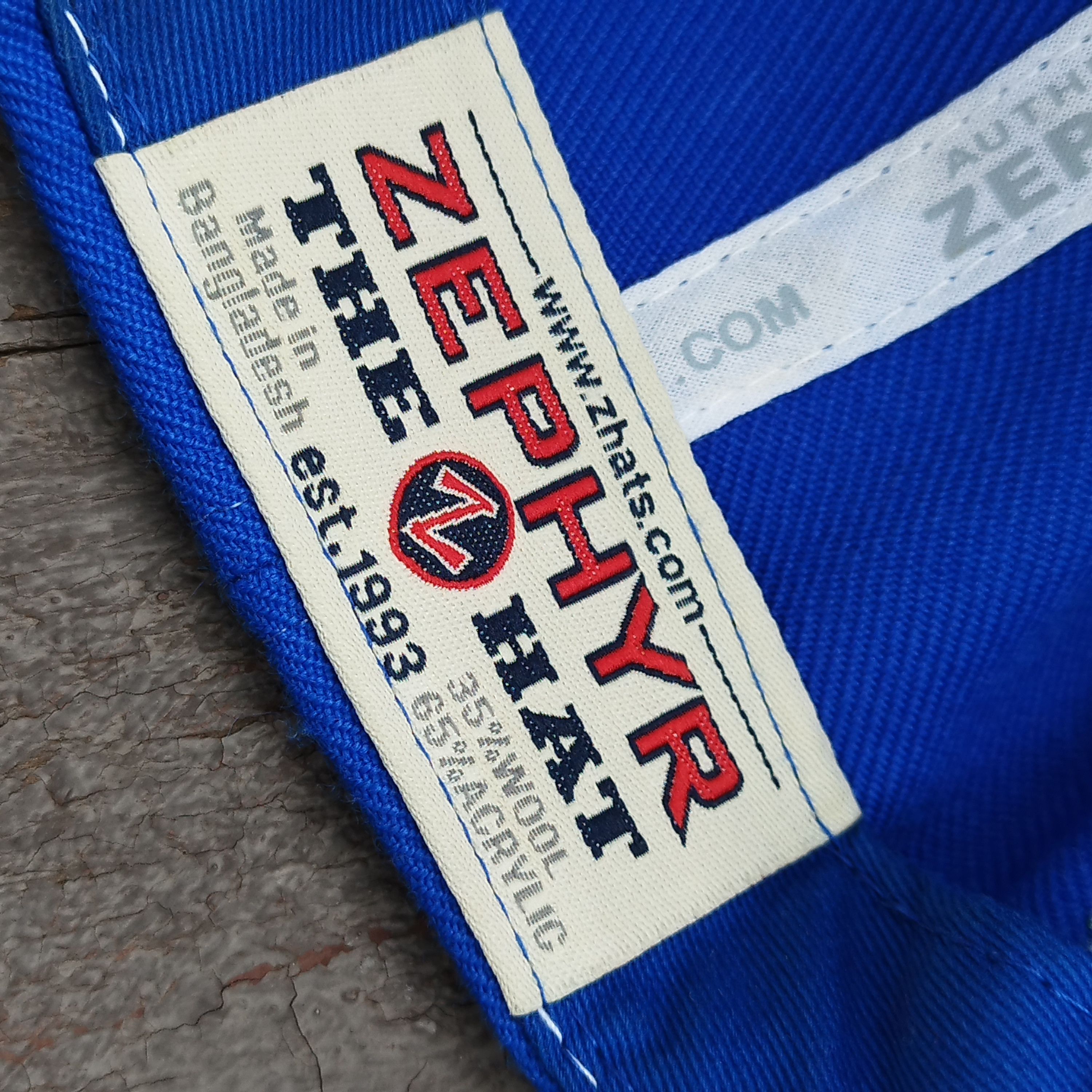 Zephyr Vintage Vancouver Canucks Zephyr Snapback Hat NHL Wool Blend Size ONE SIZE - 9 Thumbnail