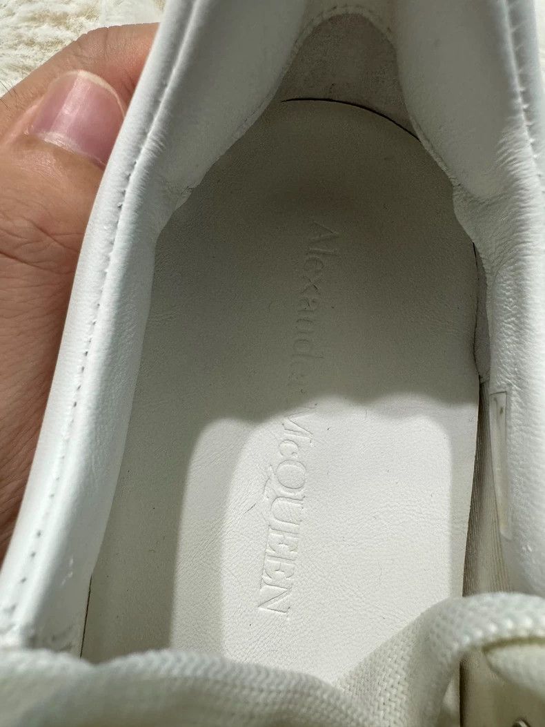 Alexander McQueen Alexander Mcqueen Little White Shoes Size US 7 / EU 40 - 3 Thumbnail