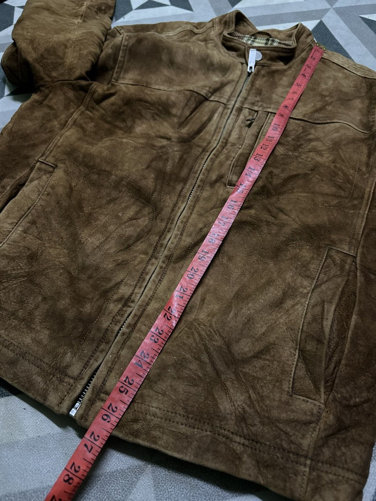 Leather Bernardo lamb leather motorcycle jacket in brown. Size US M / EU 48-50 / 2 - 13 Thumbnail