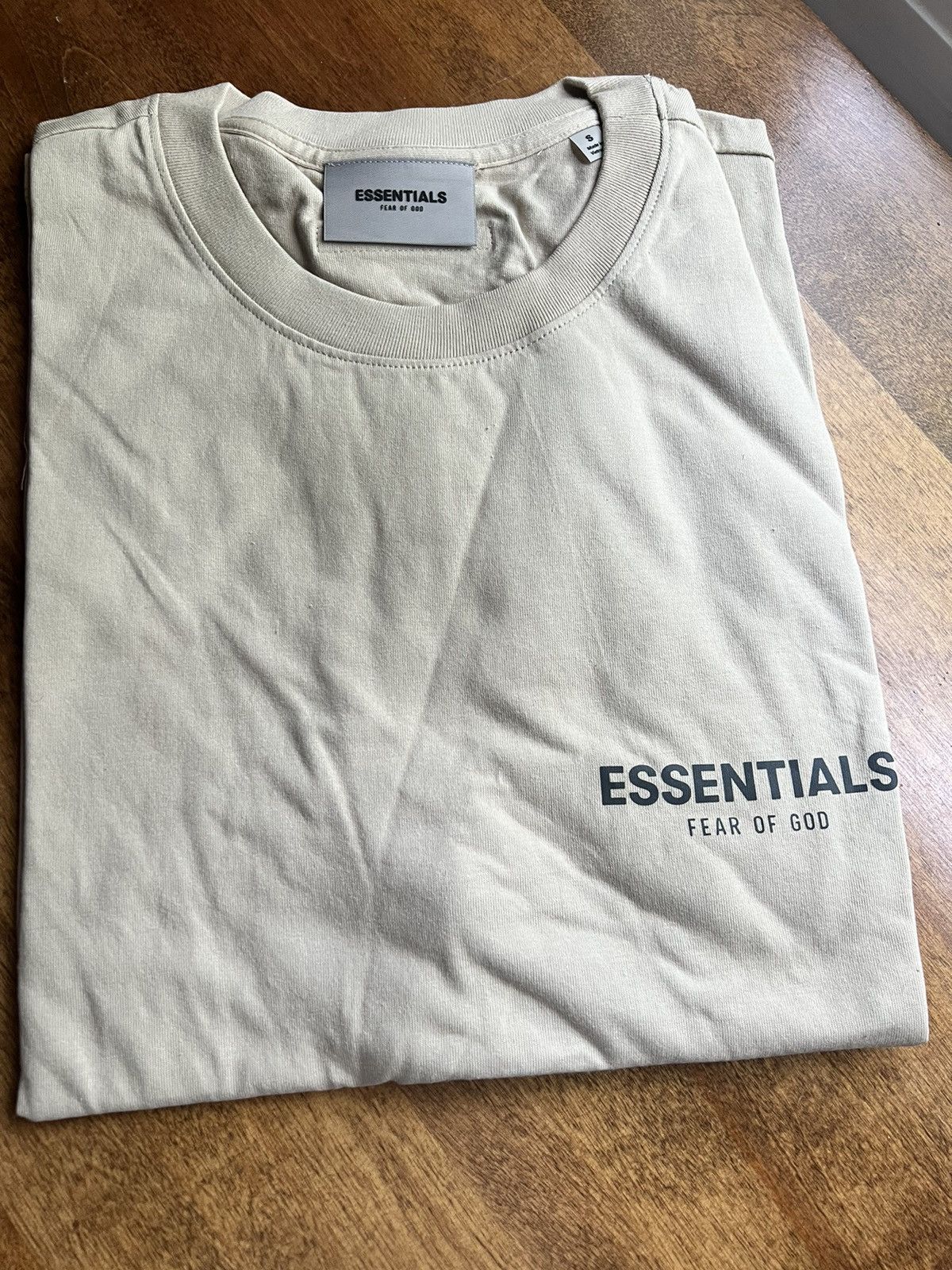 Fear of God Essentials Ssense Exclusive Linen T-Shirt