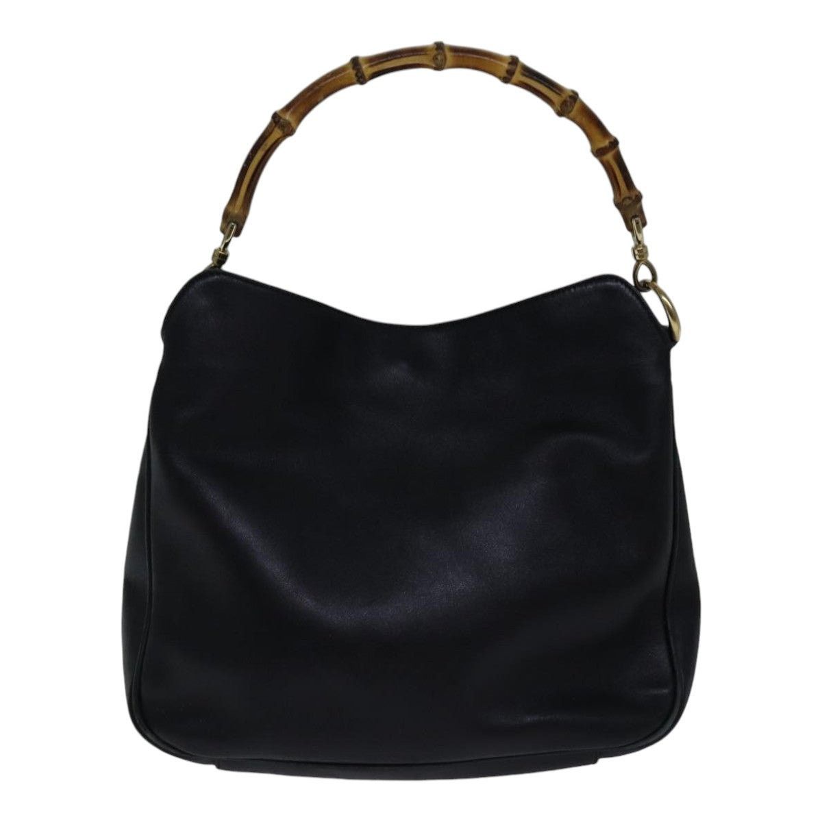 Gucci GUCCI Bamboo Shoulder Bag Leather Black Gold 001 1638 001 Size ONE SIZE - 3 Thumbnail