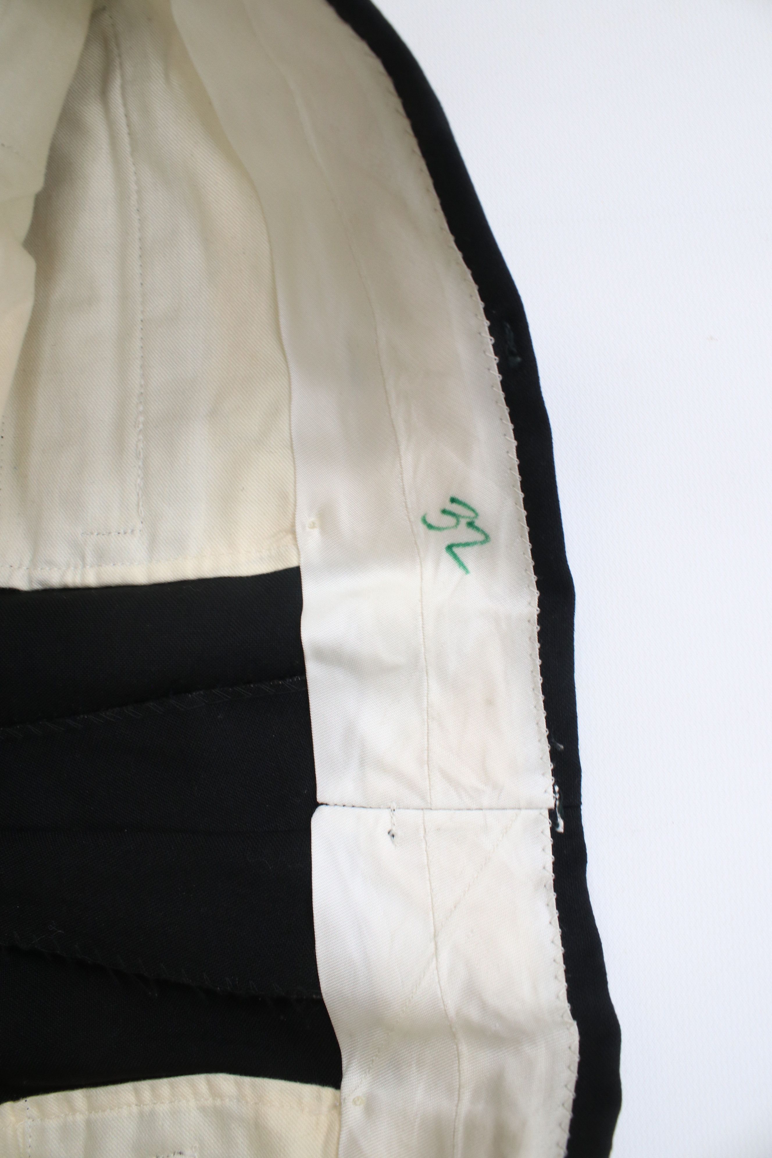 Vintage Vintage 50s 60s Streetwear Wool Knit Chino Pants Black USA Size US 32 / EU 48 - 8 Thumbnail