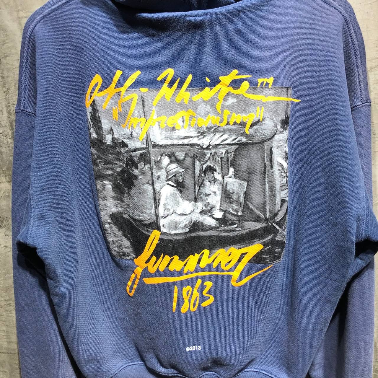 Off-White Off-White 1863 Impressionism Pull over hoodie Size US L / EU 52-54 / 3 - 3 Thumbnail