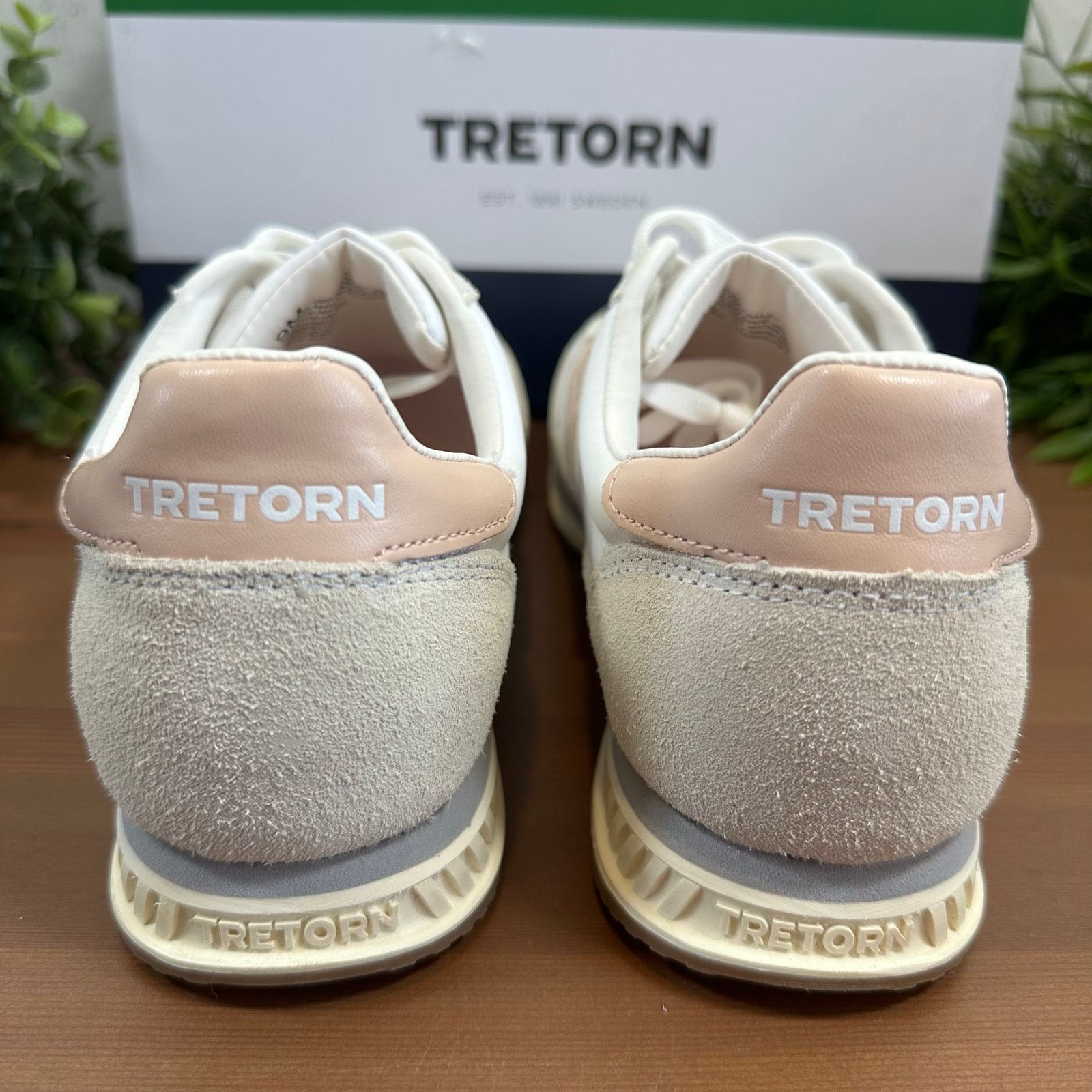 Tretorn Tretorn Women's Hailey Pink Lace Up Memory Foam Sneakers Size US 7.5 / IT 37.5 - 5 Thumbnail
