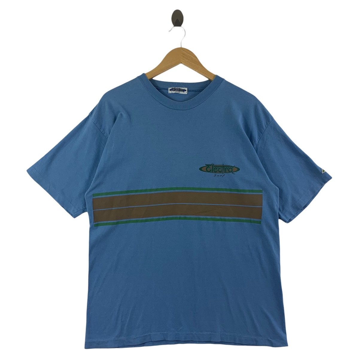 Vintage Vintage 90s ELECTRA SURF Stripe design tee Size US M / EU 48-50 / 2 - 1 Thumbnail