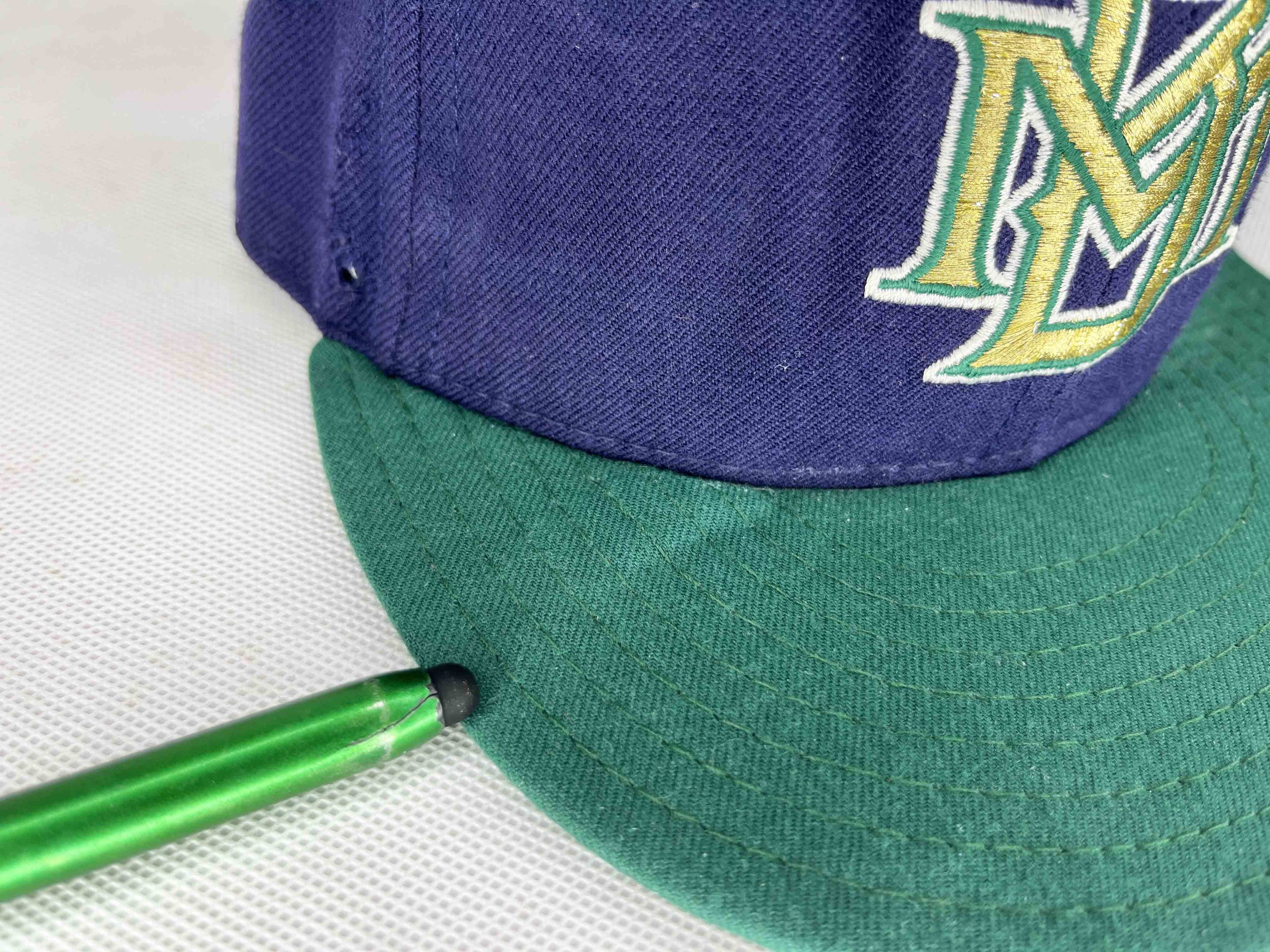 New Era Vintage New Era MLB Milwaukee Brewers Baseball Cap Hat Size ONE SIZE - 8 Thumbnail