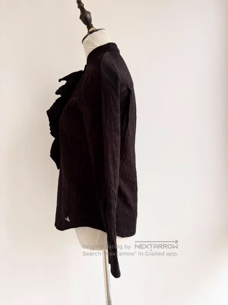 Vivienne Westwood Vivienne Westwood Vintage irregular pleated Saturn print s Size S / US 4 / IT 40 - 3 Thumbnail