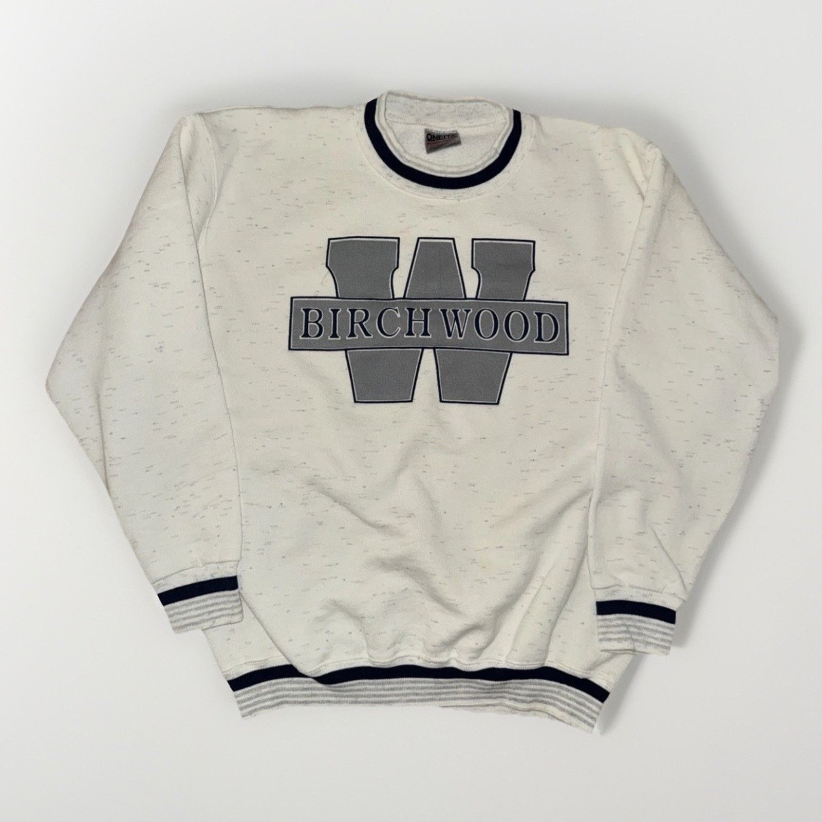 Vintage Vintage Oneita Birchwood Crewneck L Preppy 80s Ivy League Size US L / EU 52-54 / 3 - 1 Thumbnail