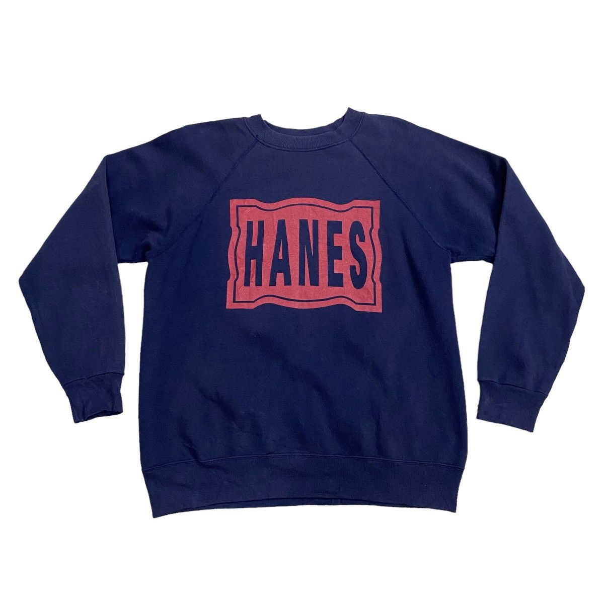 Hanes Vintage Hanes box logo sweatshirt Size US L / EU 52-54 / 3 - 5 Thumbnail