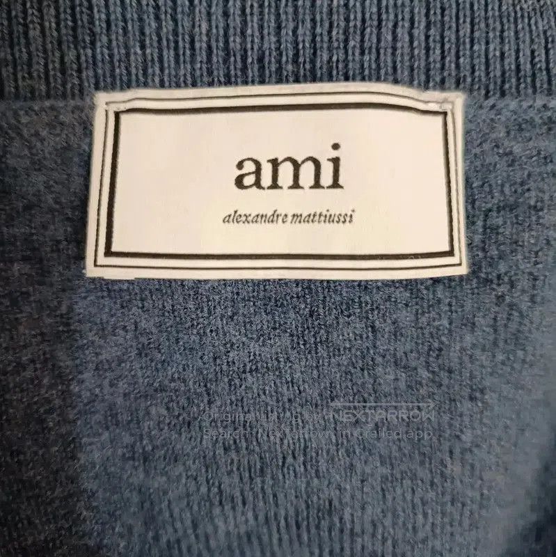 AMI AMI Blue Women's Cardigan Sweater . Size M / US 6-8 / IT 42-44 - 6 Thumbnail