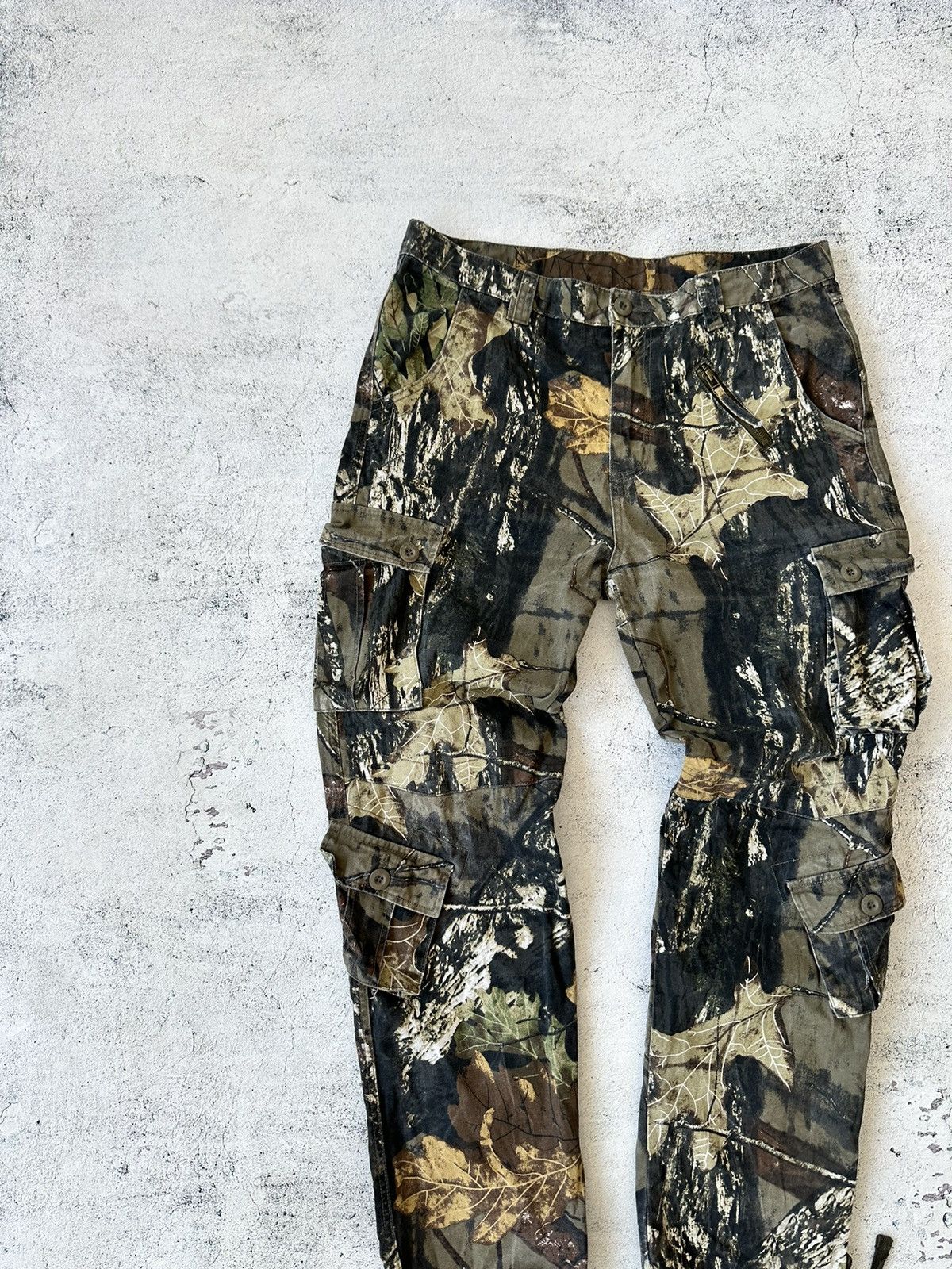 Realtree × Vintage Crazy Vintage Y2K Realtree Camo Baggy Pants Size US 34 / EU 50 - 3 Thumbnail