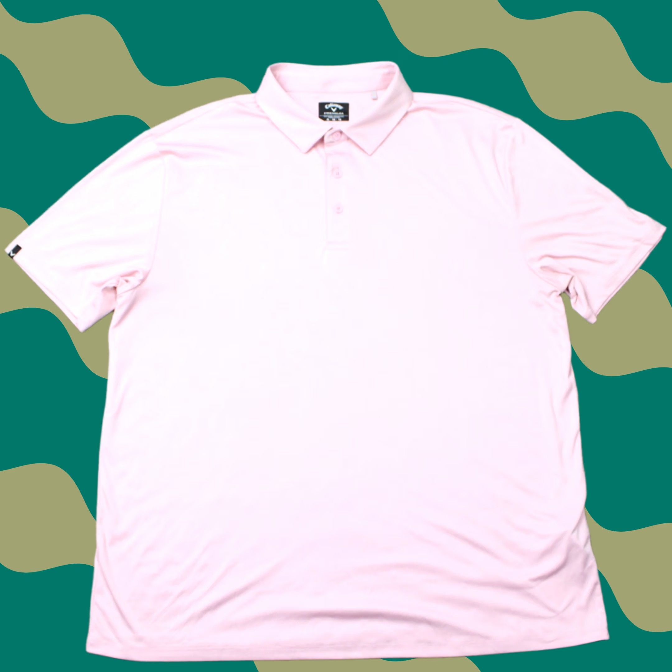 Callaway Callaway Polo Shirt Mens XL Pink Short Sleeve Golf 100% Polyester Regular Fit Polo Shirt Size US XL / EU 56 / 4 - 1 Thumbnail
