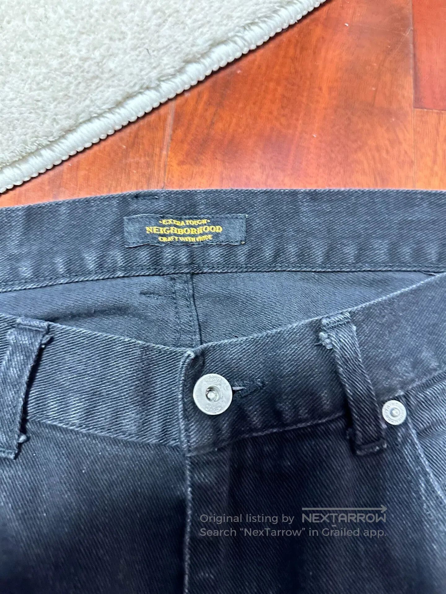 Neighborhood NEIGHBORHOOD 15AW Black Straight Jeans L. Size US 34 / EU 50 - 3 Thumbnail