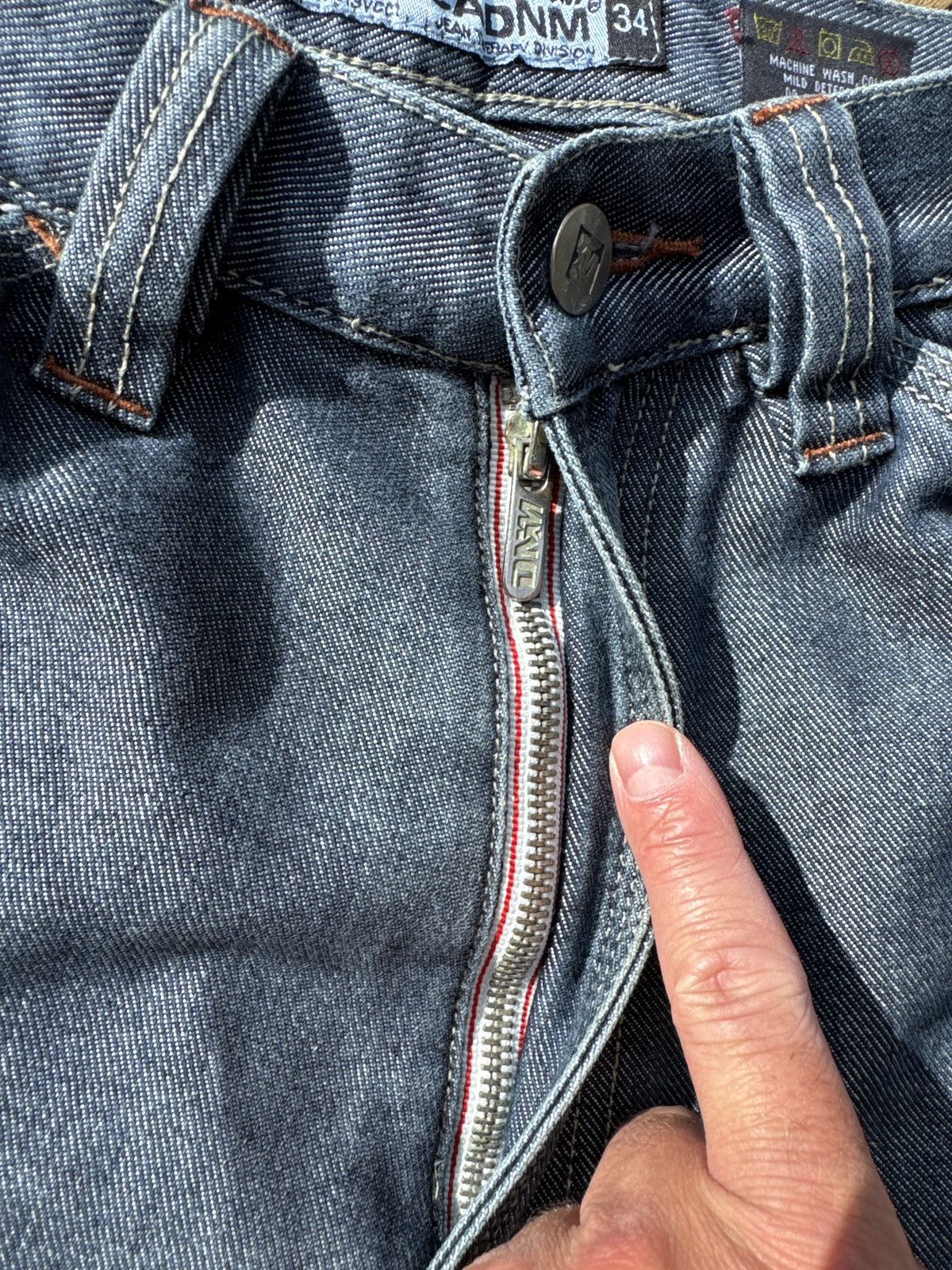 Mecca VINTAGE Mecca Jeans Mens 34 Blue Denim Y2K Big Pockets 34x32 Size US 34 / EU 50 - 11 Thumbnail