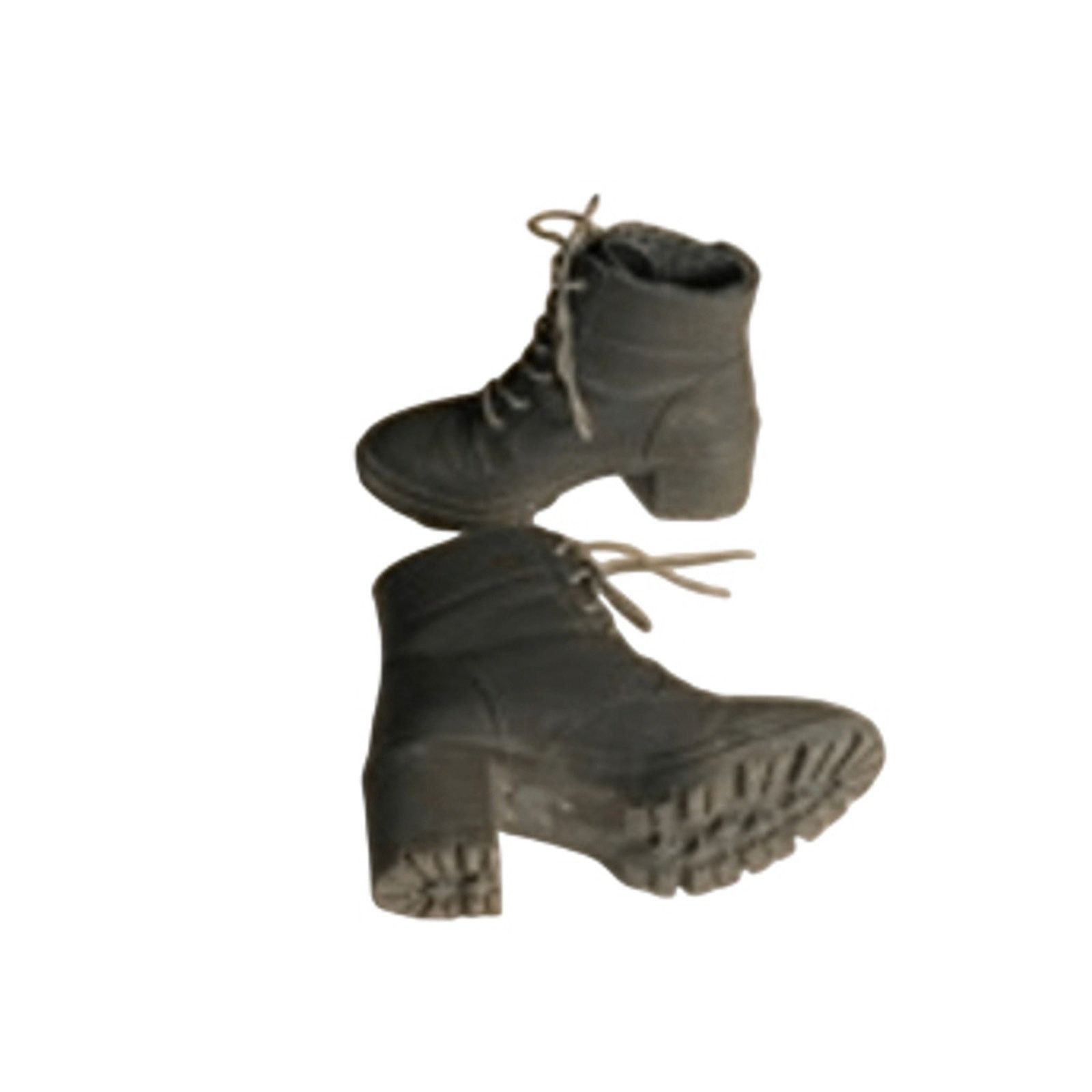 Other Y2K Grunge Platform Lace-Up Black Booties Jellypop Explorer Size US 7 / IT 37 - 3 Thumbnail