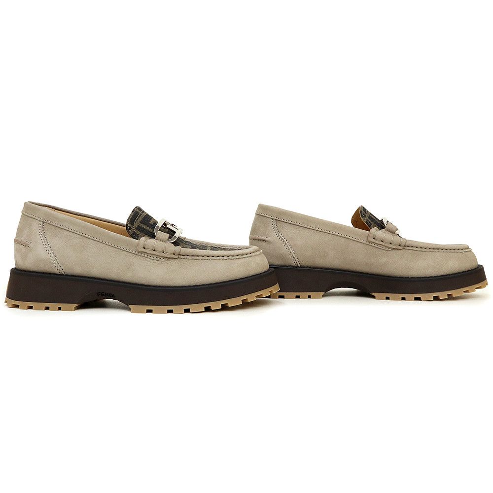 Fendi FENDI O Lock Zucca Loafers Shoes Size US 5 / IT 35 - 4 Thumbnail