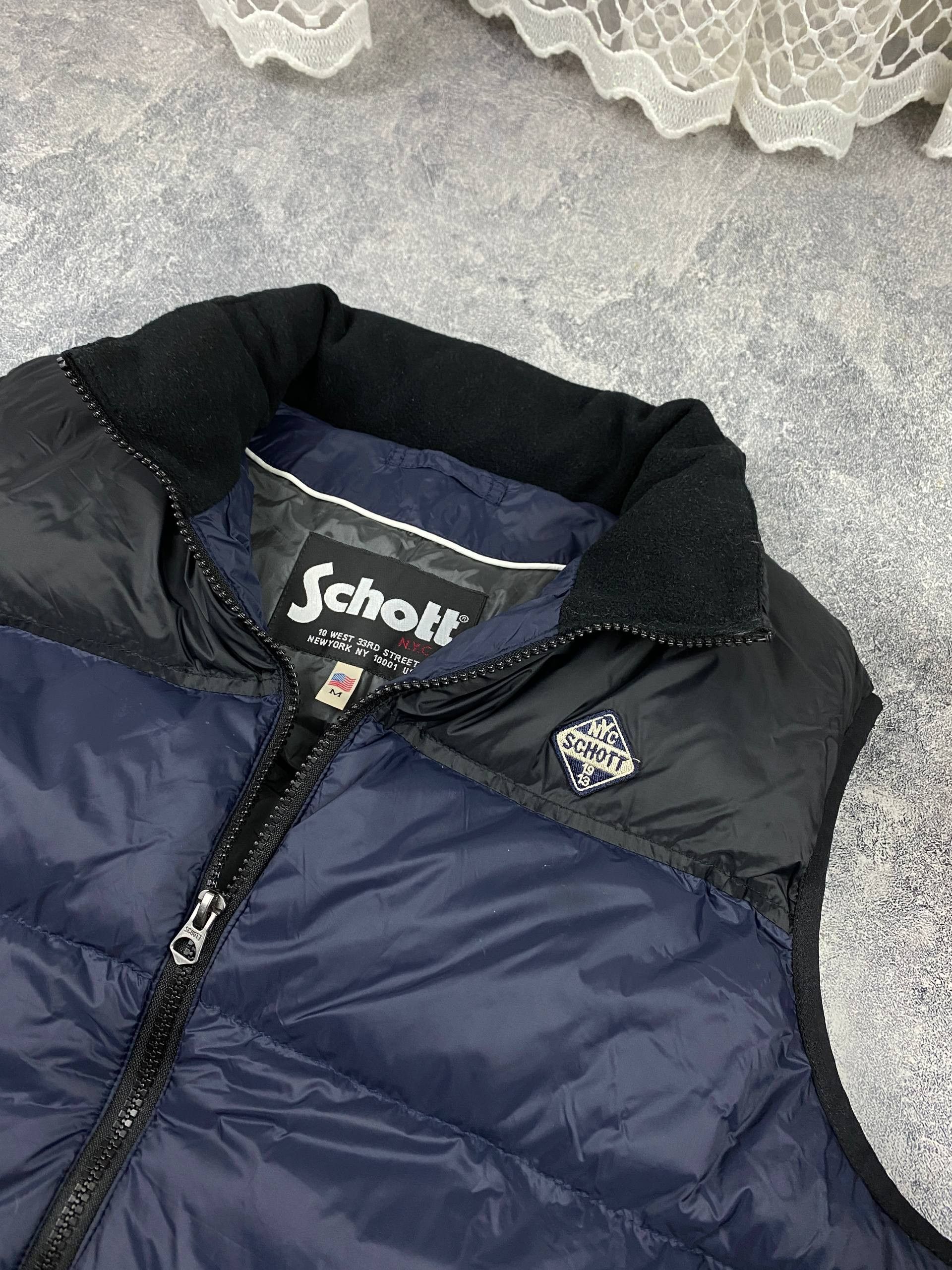 Schott SCHOTT Vest size M Black and Blue Size US M / EU 48-50 / 2 - 3 Thumbnail