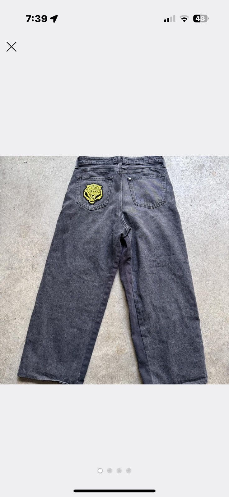 Other Y2K Pants w embroidery Size US 30 / EU 46 - 2 Thumbnail