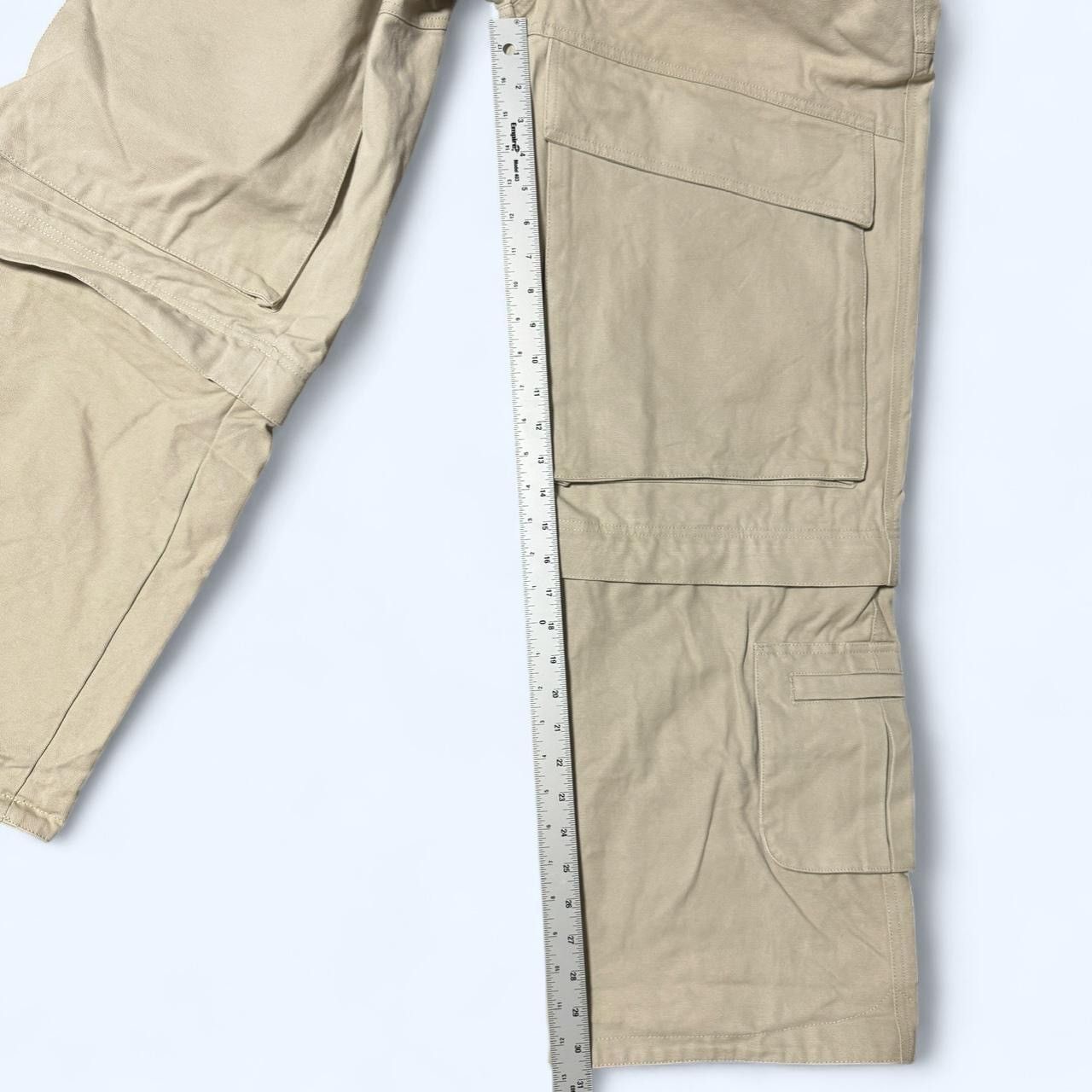 Entire Studios ENTIRE STUDIOS Ssense Exclusive Taupe Hard Cargo Pants Size US 34 / EU 50 - 6 Thumbnail