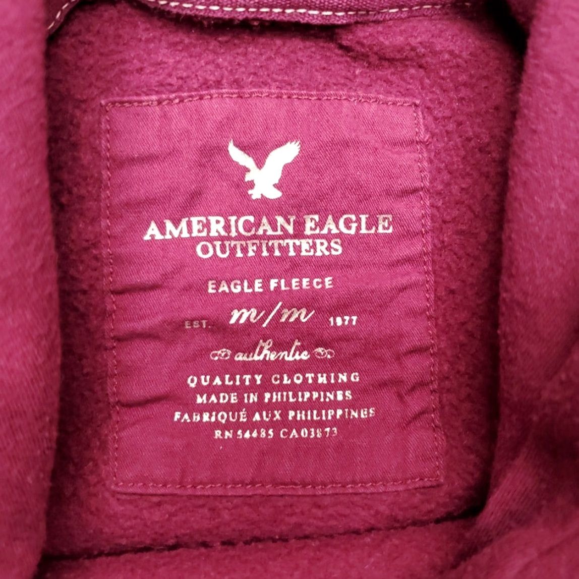 American Eagle Outfitters VINTAGE American Eagle Hoodie Womens M Purple Hooded Pullover Sweatshirt Y2K Retro Style Size M / US 6-8 / IT 42-44 - 6 Thumbnail