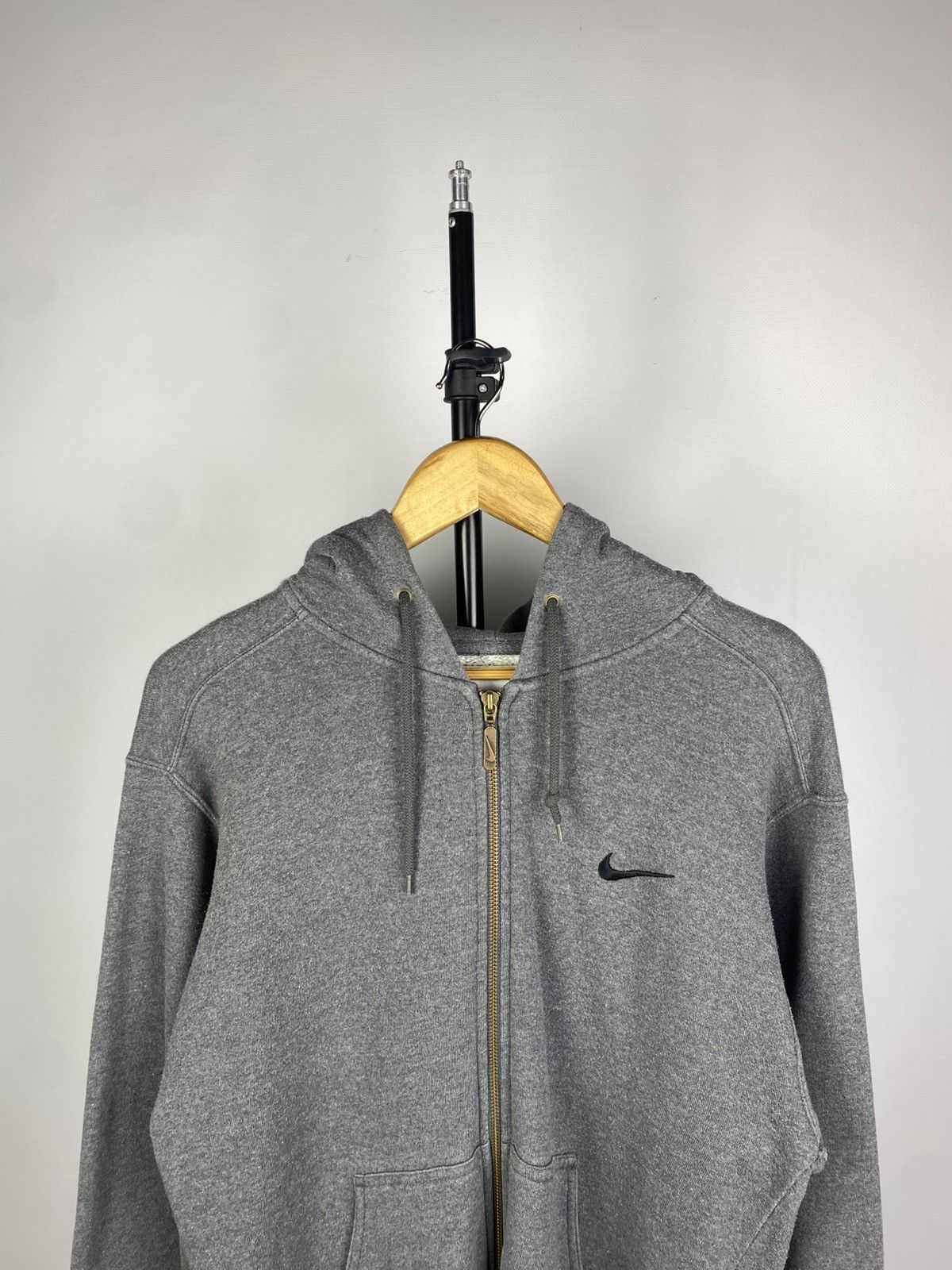 Nike × Nike ACG × Vintage Vintage Nike 90s Shox Zip-Up Hoodie BIg Logo Size US M / EU 48-50 / 2 - 3 Thumbnail