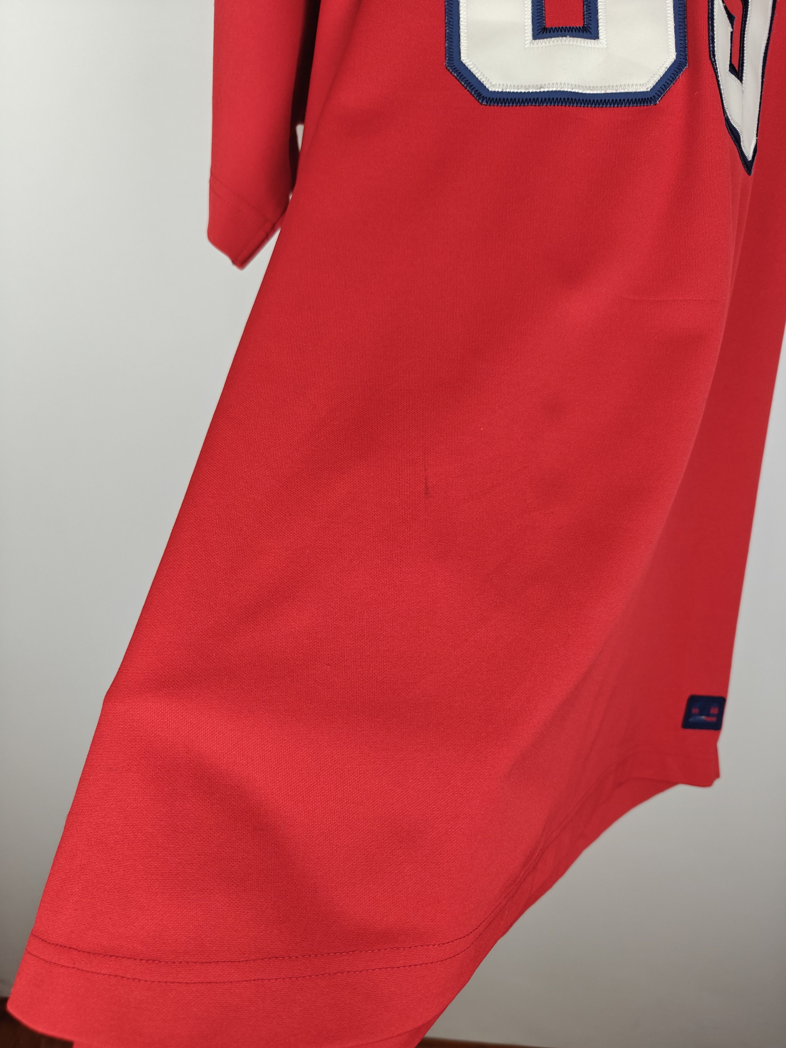Karl Kani Karl Kani VTG Jersey 89 Tee Red size 2XL Size US XXL / EU 58 / 5 - 6 Thumbnail