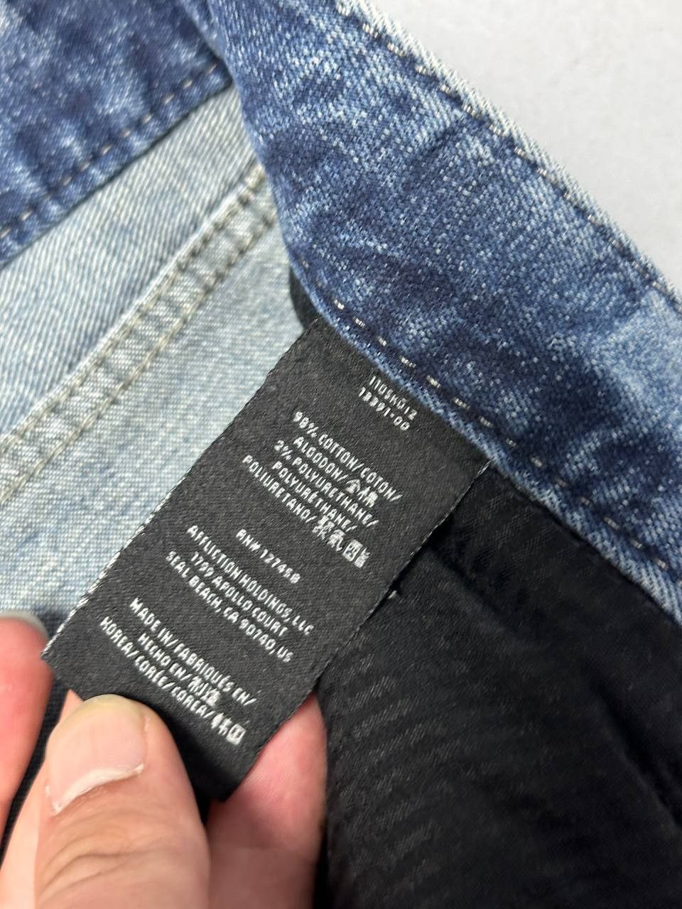 Affliction Crazy vintage y2k cyber grunge skater baggy faded archive Size US 38 / EU 54 - 10 Thumbnail