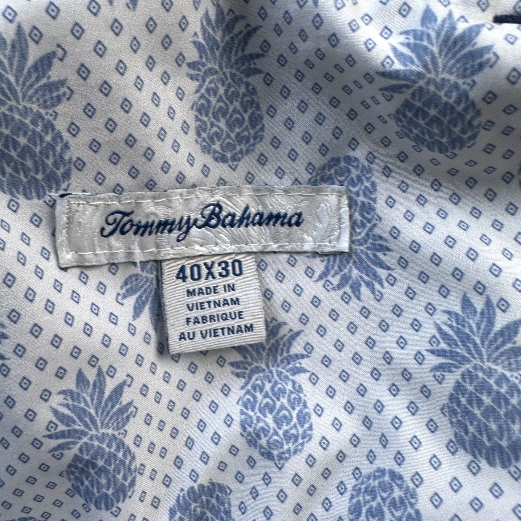 Tommy Bahama Tommy Bahama Pants Mens 40x30 Chino Regular Blue 5-Pocket Stretch Pocket Nylon Polyester Spandex Size US 40 / EU 56 - 6 Thumbnail