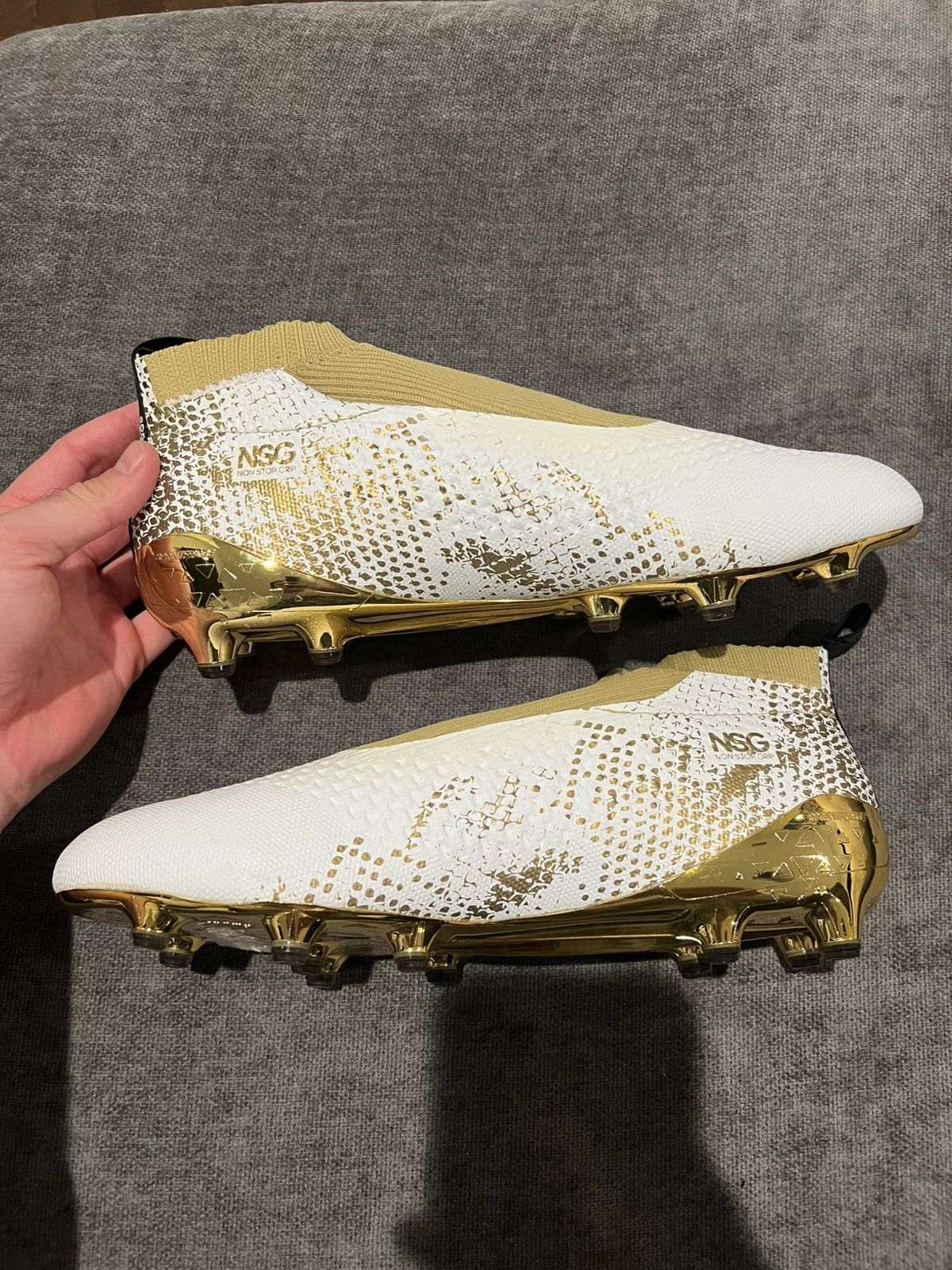 Adidas Adidas Pure Control 2016 Gold Boots Size US 11 / EU 44 - 2 Thumbnail
