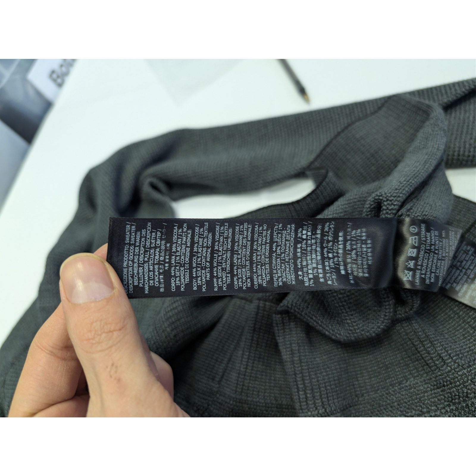 Tom Ford o1rshd1 Knitwear Polo Shirt Knitted in Grey 46 Size US S / EU 44-46 / 1 - 17 Thumbnail