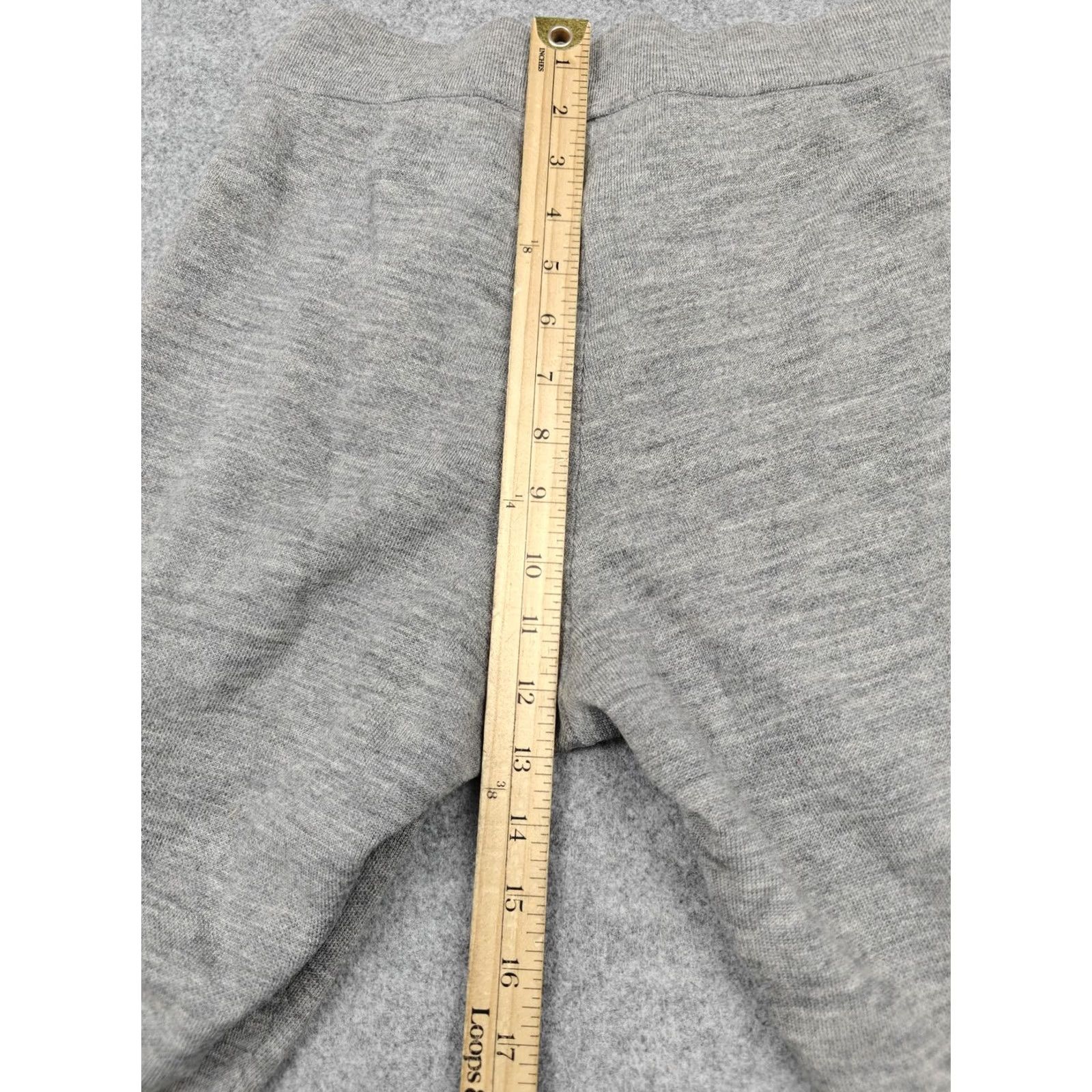Alice + Olivia Alice + Olivia Pants Womens 0 Gray Wool Knit Jogger Lounge Cuffed Sweatpants Size 25" / US 0 / IT 36 - 7 Thumbnail