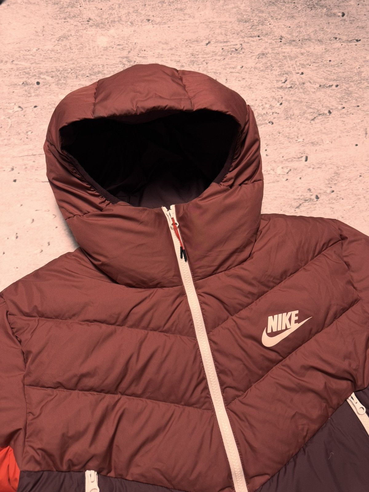 Nike × Nike ACG NIKE PUFFER DOWN BASIC LOGO OVERSIZE NYLON JACKET Size US XL / EU 56 / 4 - 3 Thumbnail
