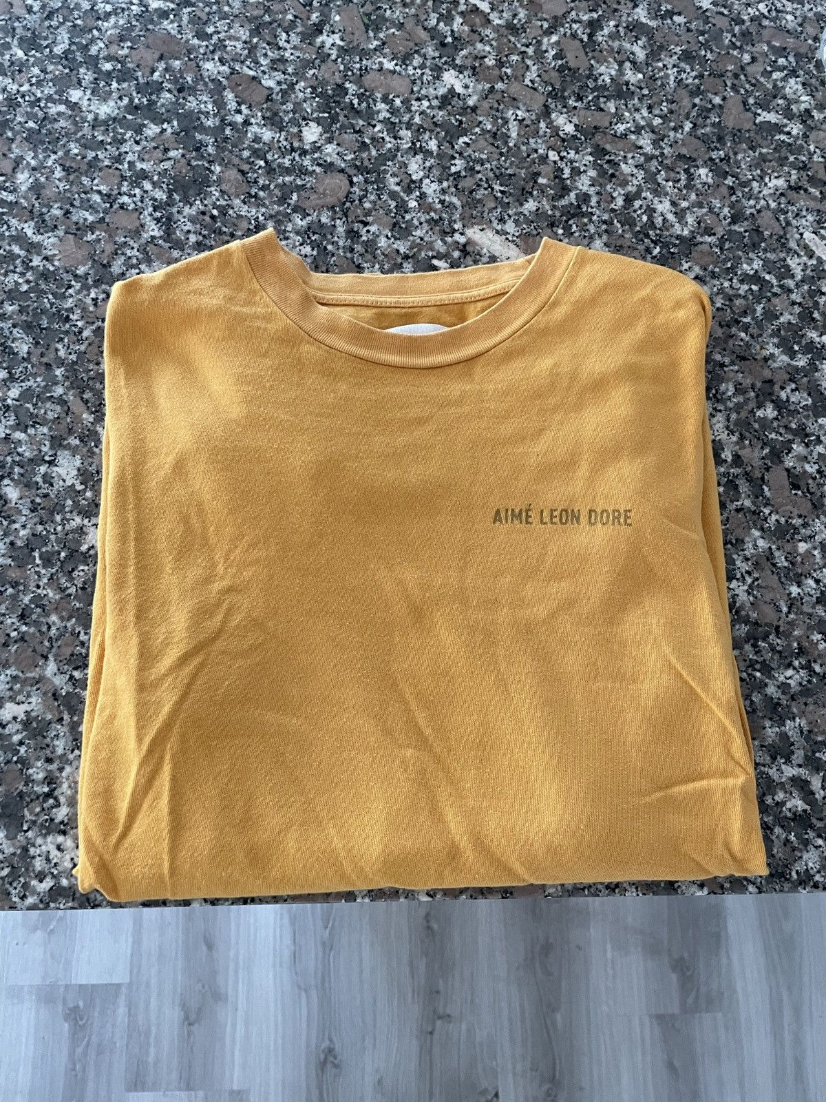 Aime Leon Dore Uniform Long Sleeve - Mustard Yellow Size US M / EU 48-50 / 2 - 4 Thumbnail