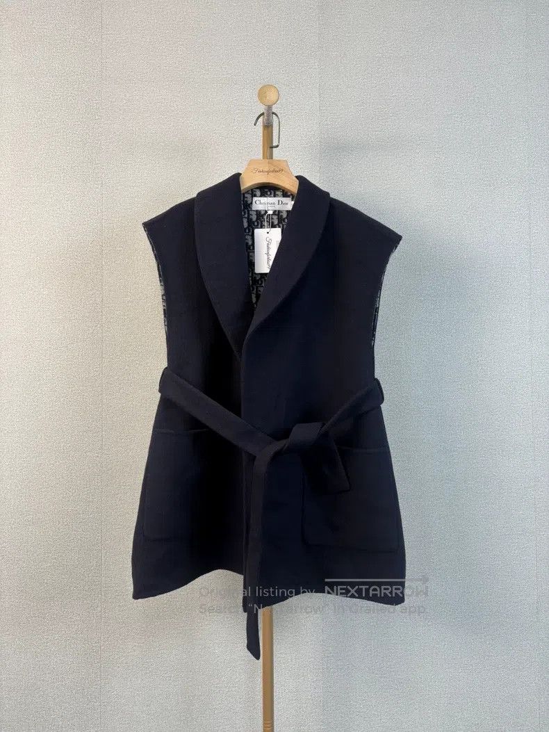 Dior Dior Full-printed wool vest in the old flower Size XXS / US 00 / IT 34 - 1 Thumbnail