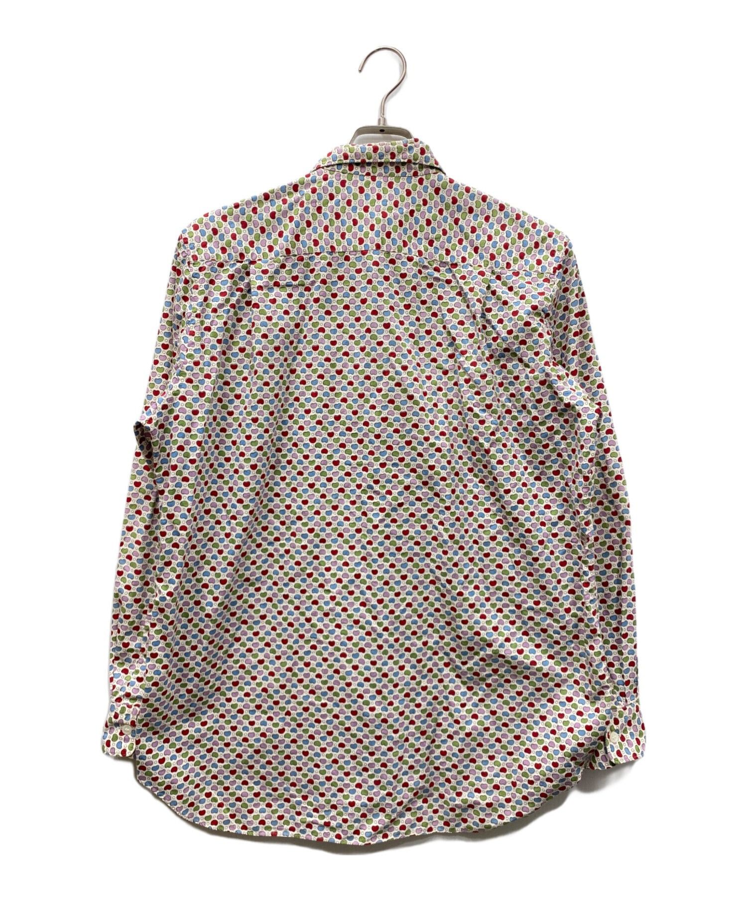 Comme des Garcons Homme Plus COMME des GARÇONS HOMME PLUS 99SS Ruffle Bean Print Shirt Size US M / EU 48-50 / 2 - 2 Thumbnail