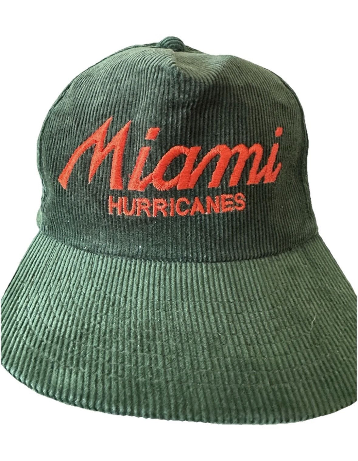 NCAA Sports Specialties Vintage 90s Miami Hurricanes SnapBack Hat Size ONE SIZE - 2 Thumbnail