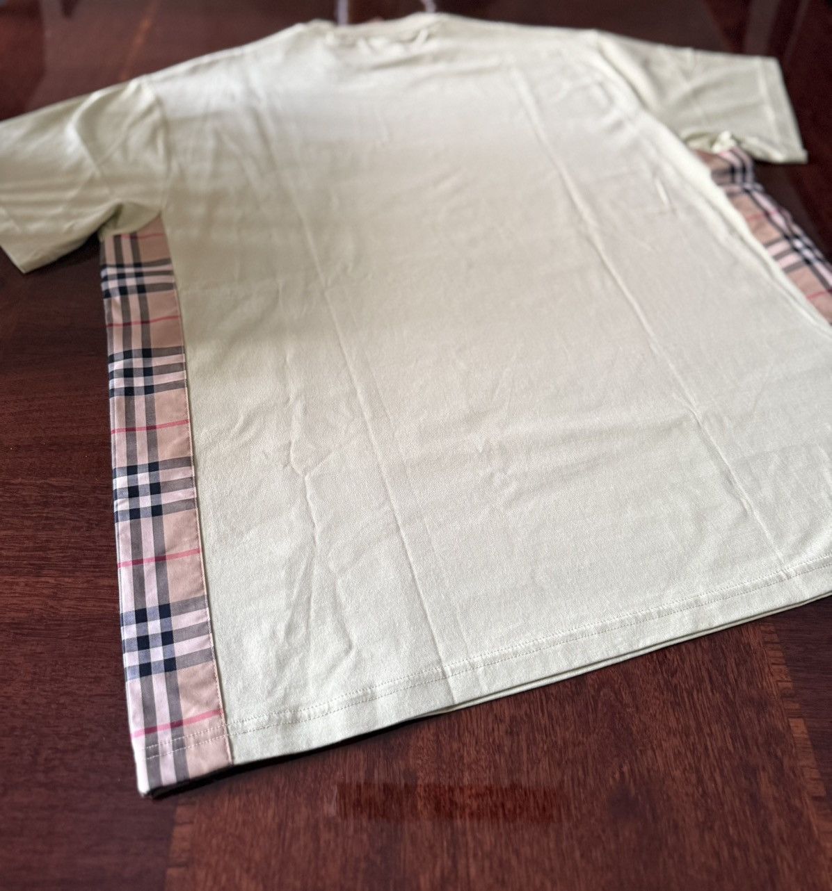 Burberry Burberry Mist Green T-Shirt Size US L / EU 52-54 / 3 - 2 Thumbnail