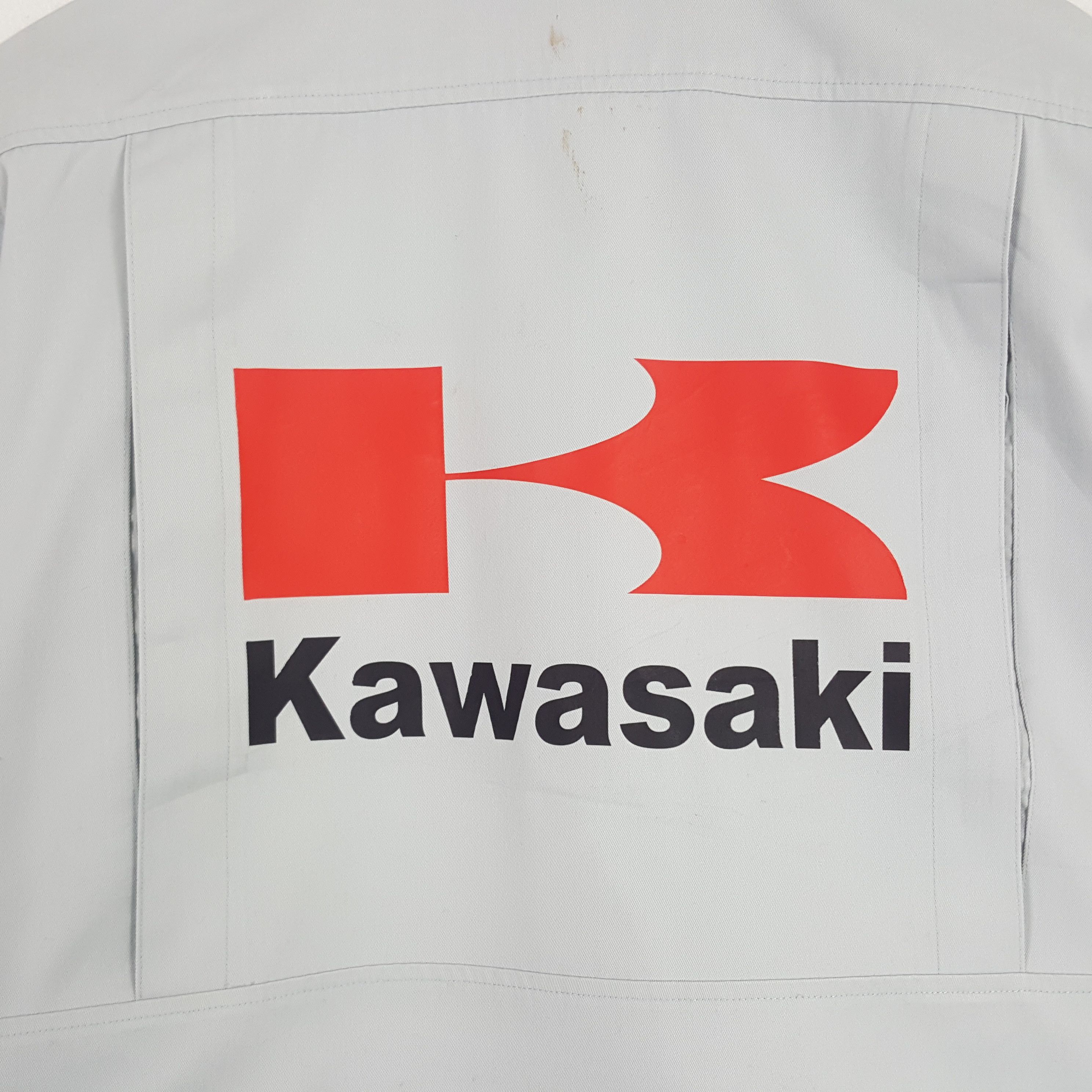 Japanese Brand × Vintage Vintage Kawasaki Sport Racing Custom Art Jacket Size US L / EU 52-54 / 3 - 2 Thumbnail
