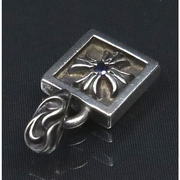 Chrome Hearts Chrome Hearts BLACK sapphire Frame cross necklace charm Size ONE SIZE - 2 Thumbnail