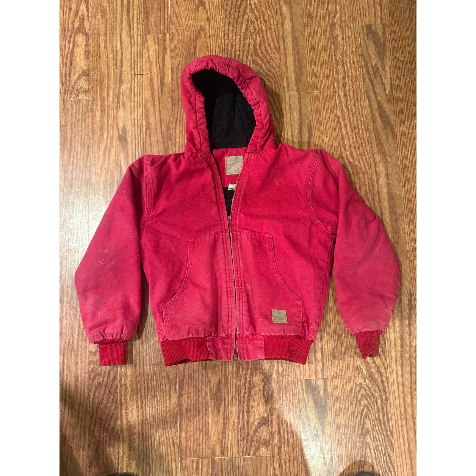 Carhartt Vintage Kids Red Carhartt (Medium 10-12) Size 26 - 1 Thumbnail