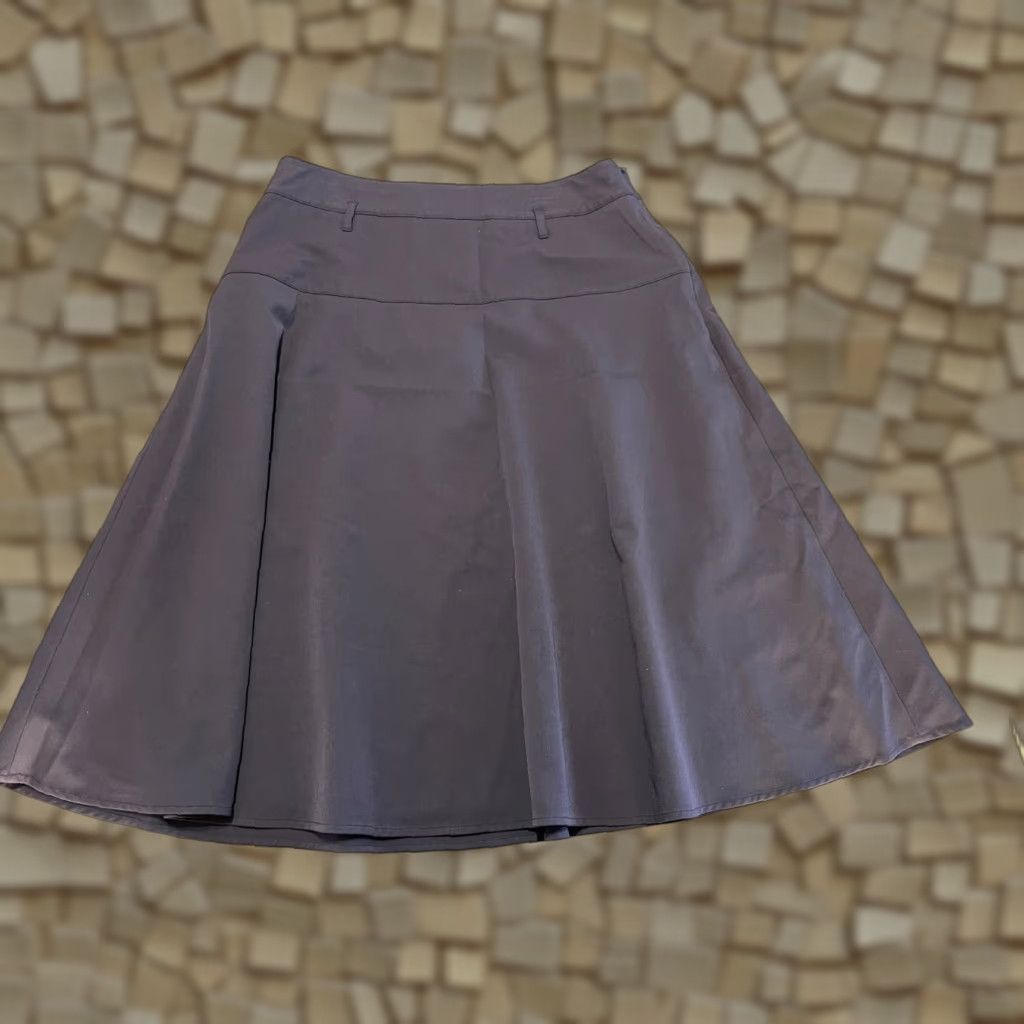 Charter Club Charter Club Skirt Women 12 Brown Side Zip A-Line Knee Length Belt Loop Lined Casual Free Return Menus? Size 34" / US 12 / IT 48 - 1 Thumbnail
