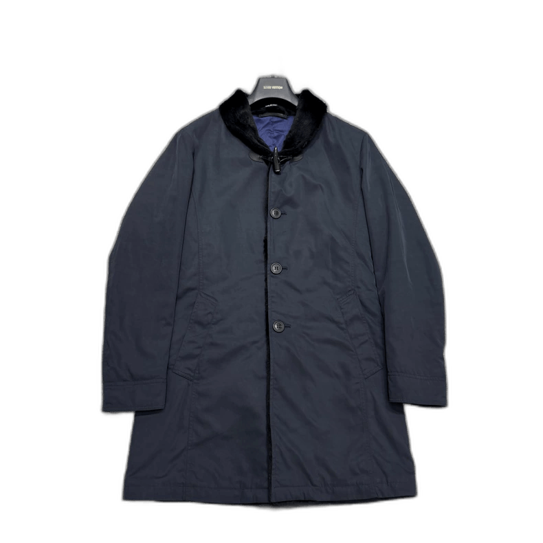 GIORGIO ARMANI Fur Collar Outer Coat-yf