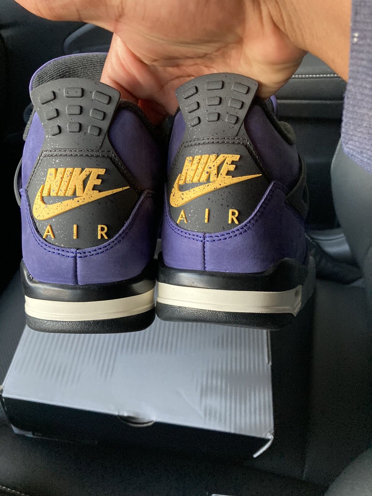 Jordan Brand Jordan 4 laker Size US 10.5 / EU 43-44 - 4 Thumbnail
