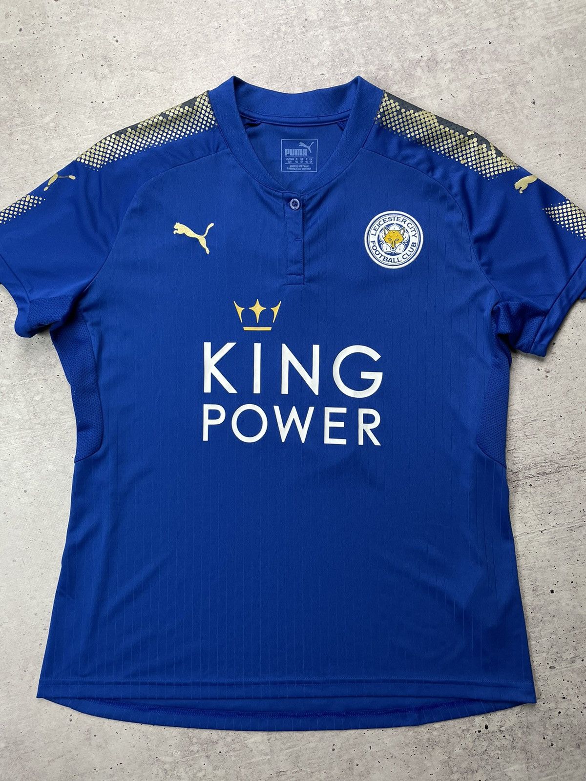 Puma Leicester City Puma Soccer Jersey vintage #7 Jessica Size L / US 10 / IT 46 - 2 Thumbnail